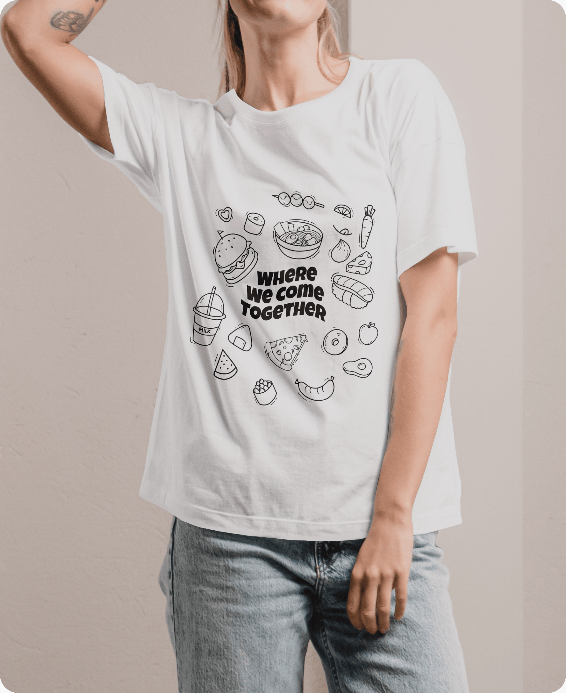 Let's Grub branded T-shirt